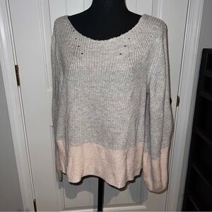 Design History- Size Medium- Distressed Slightly Sweater
